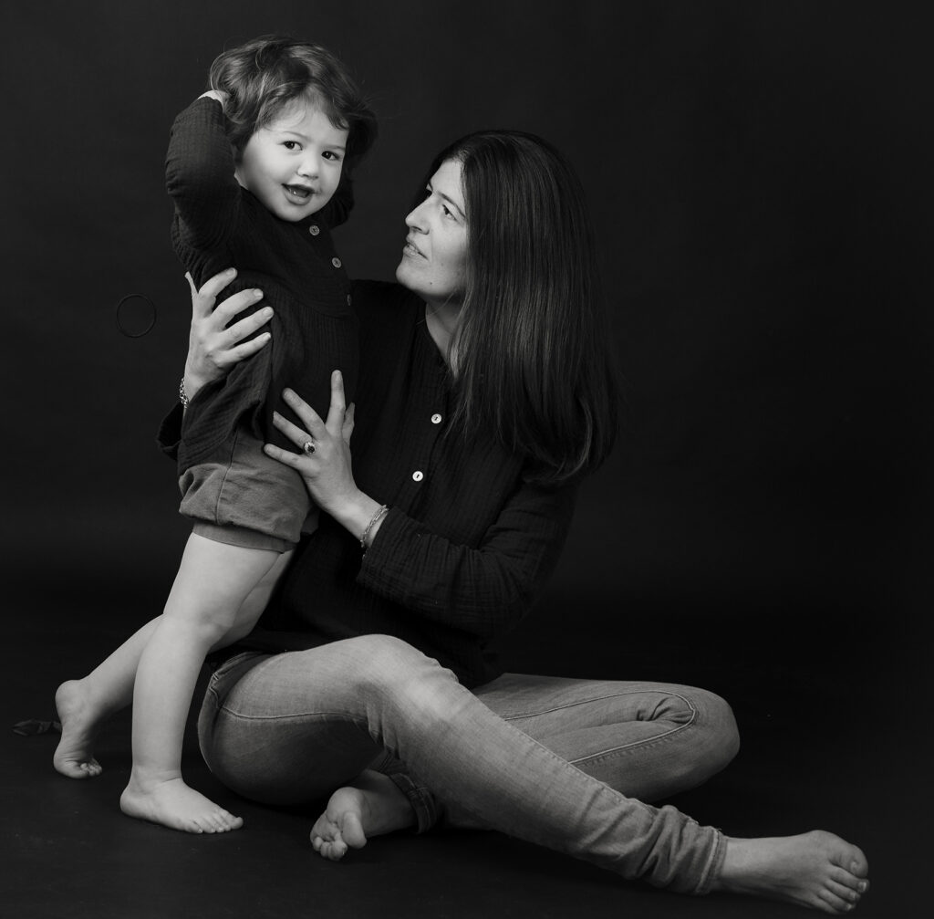 Portrait mère et fille par SABINE RANNOU